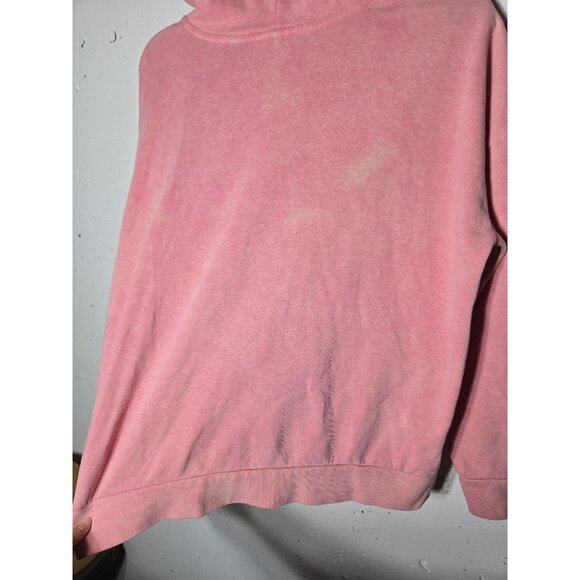 Gloomy The Naughty Grizzly Pink Hoodie With Ears Size Large Teddy Bear Anime - Picture 4 of 12